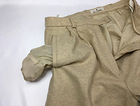 パンツのポケット修理
